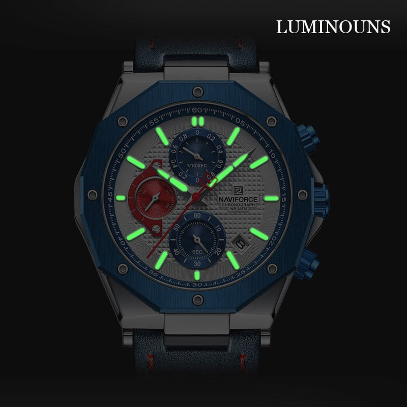 NAVIFORCE Cronógrafo 8028