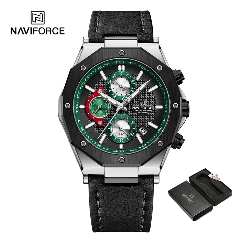 NAVIFORCE Cronógrafo 8028