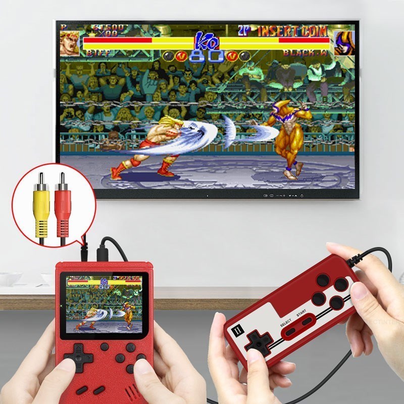 Consola Portable Retro 8 bits 400 juegos