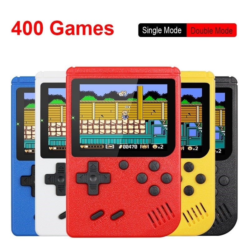 Consola Portable Retro 8 bits 400 juegos